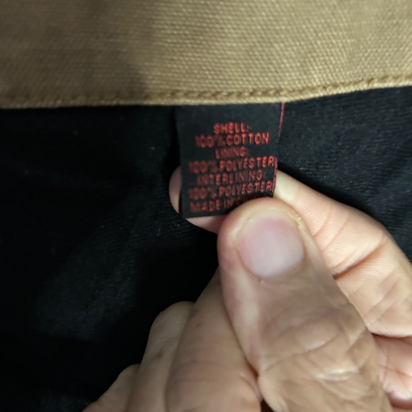 Wolverine Outdoor Brown Cotton Work Vest Sz XL PreLoved - Picture 11 of 12